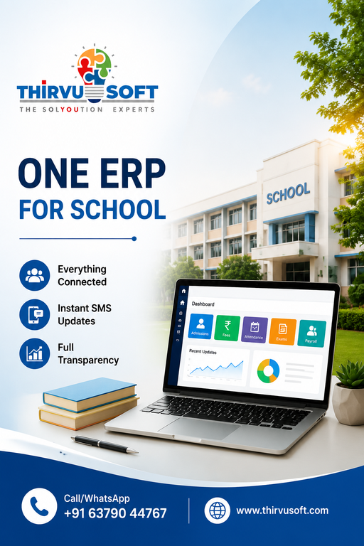 ERP for Education — Admissions to Exams in One Platform - Cover Image